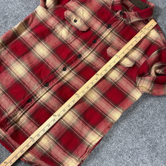 ORVIS Flannel Shirt Plaid Men's Large - Picture 5 of 8